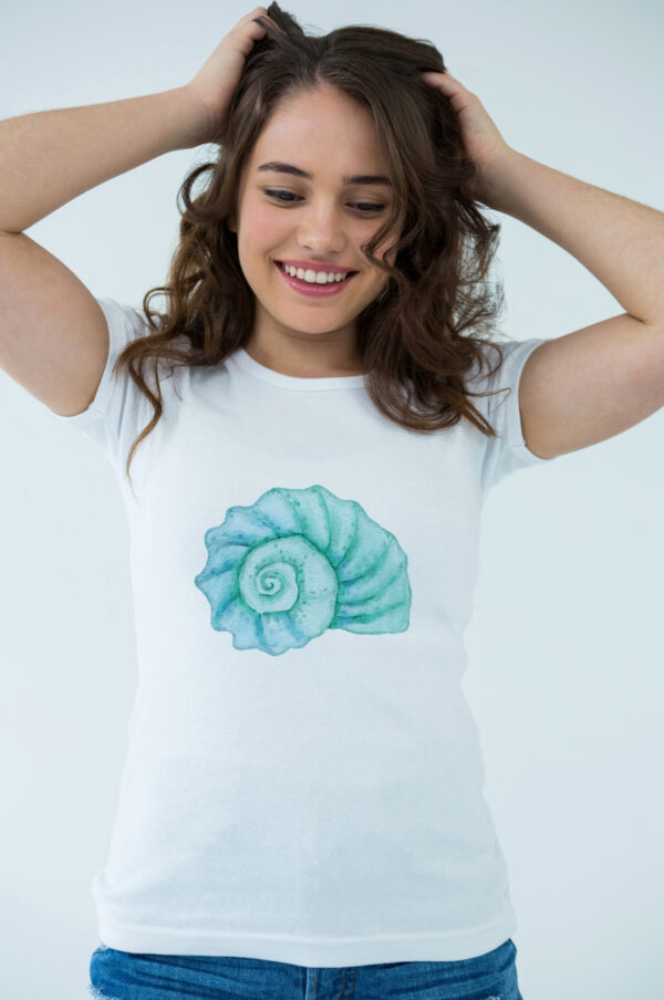 🐚 Ocean Glow Seashell Tee 🌊✨ - Image 3