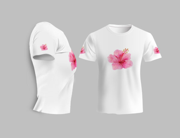 🌺 Hibiscus Blossom Hawaiian Tee 🌴✨ - Image 4